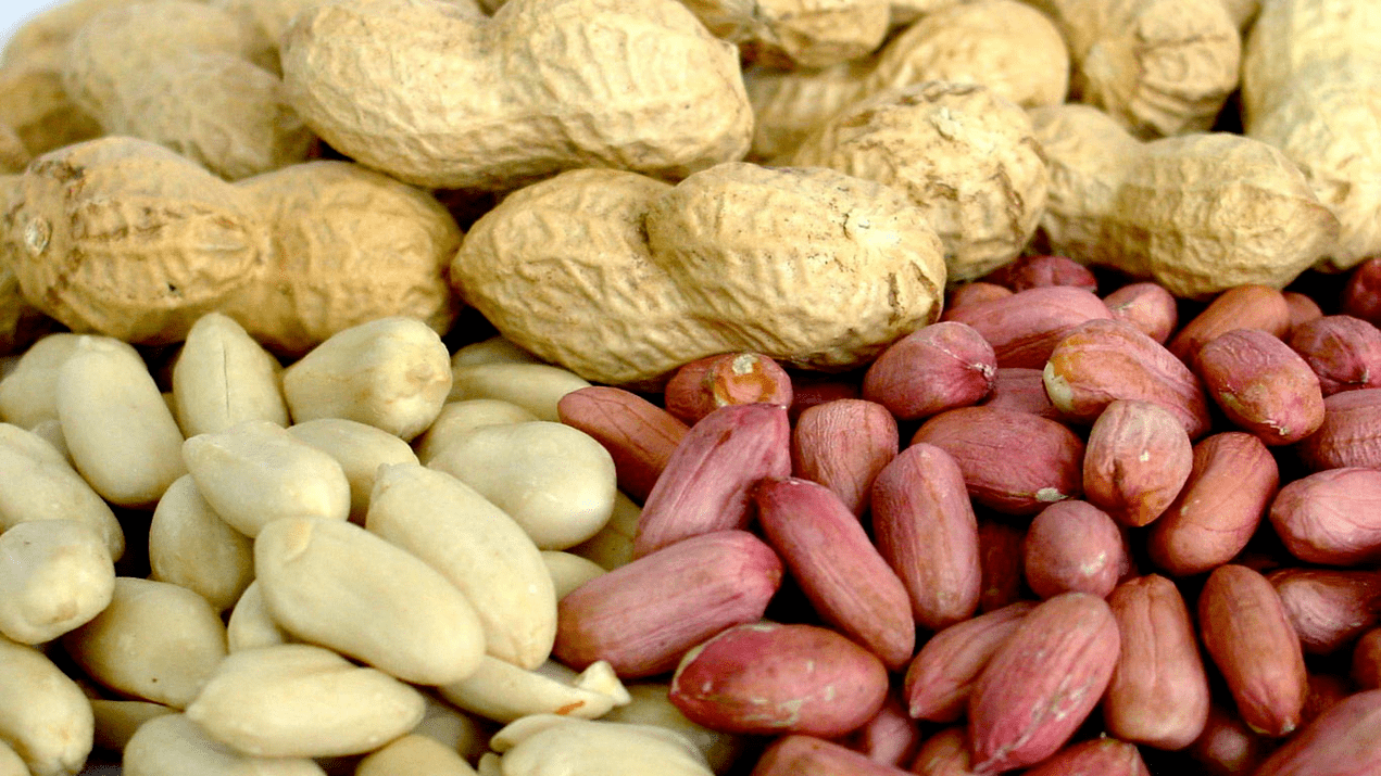 peanuts and almonds for strength