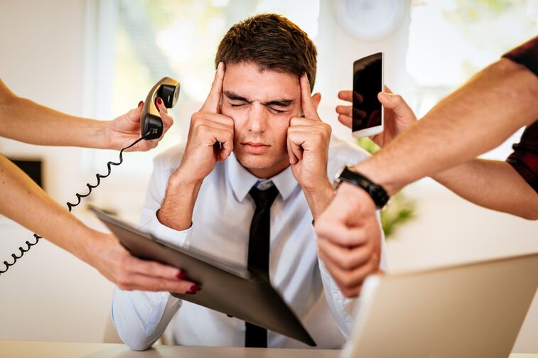 Constant stress leads to a deterioration of potency in men