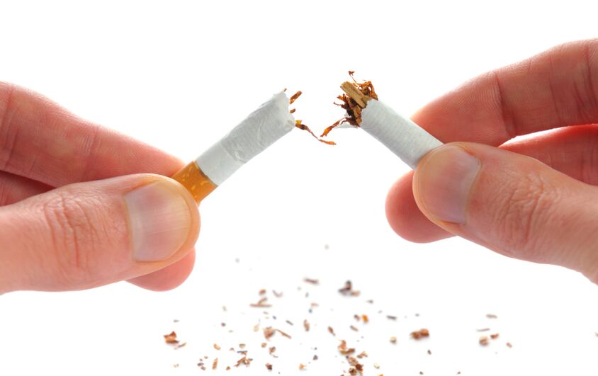 Stopping smoking reduces the risk of developing sexual dysfunction in men