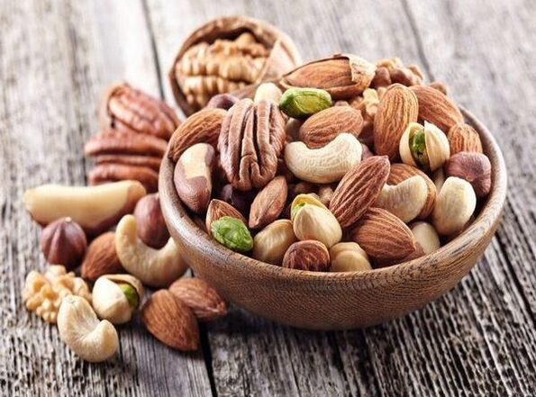 Nuts useful for strength