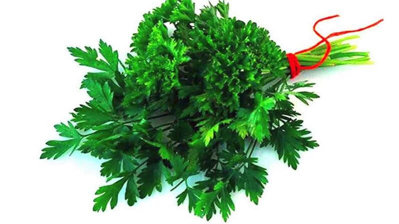 Parsley to increase the strength of men